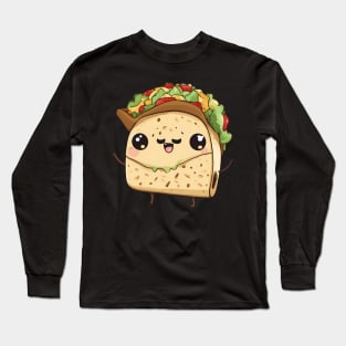 Funny Taco Long Sleeve T-Shirt